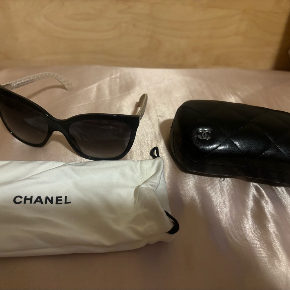 Chanel Black Sunglasses